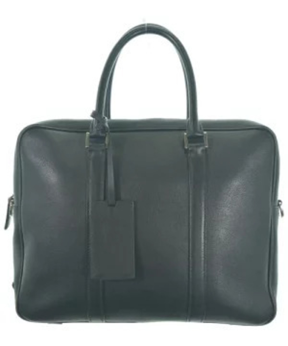 Prada Saffiano Leather Business Briefcase Black